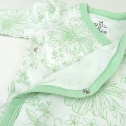 3-Pack Organic Cotton Long Sleeve Side-Snap Bodysuits