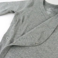 3-Pack Organic Cotton Long Sleeve Side-Snap Bodysuits