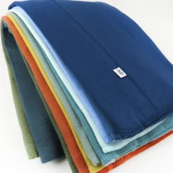 20-Pack Organic Cotton Long Sleeve Bodysuit & Knit Tri-fold Burp Cloth Bundle