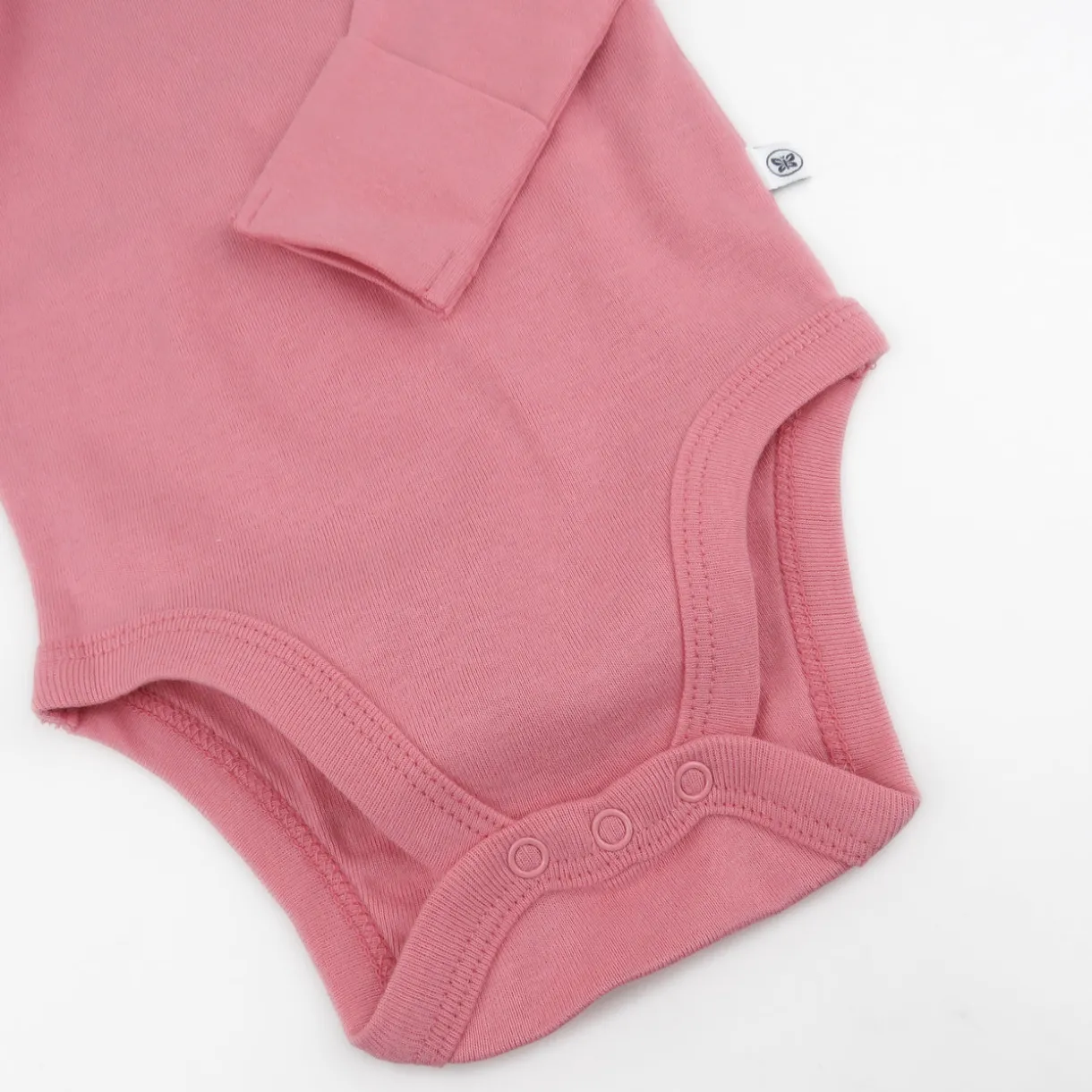 10-Pack Organic Cotton Long Sleeve Bodysuits