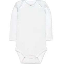5-Pack Organic Cotton Long Sleeve Bodysuits