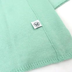 20-Pack Organic Cotton Long Sleeve Bodysuit & Knit Tri-fold Burp Cloth Bundle