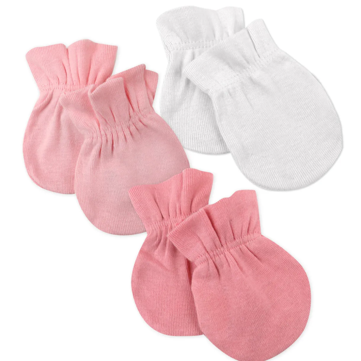 3-Pack Organic Cotton Mitts