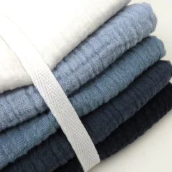 5-Pack Organic Cotton Multi-layer Woven Burp Cloths