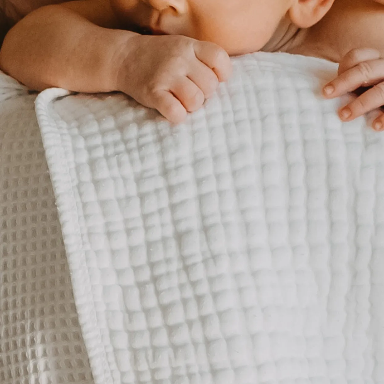 5-Pack Organic Cotton Multi-layer Woven Burp Cloths