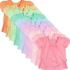 10-Pack Organic Cotton Puff Sleeve T-Shirts