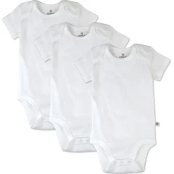 3-Pack Organic Cotton Short Sleeve Bodysuits