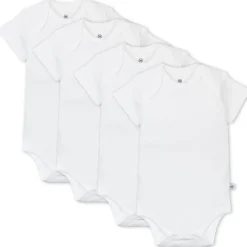 4-Pack Organic Cotton Short Sleeve Bodysuits
