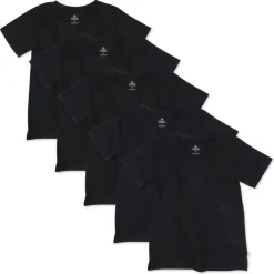 5-Pack Organic Cotton Short Sleeve T-Shirts