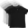 5-Pack Organic Cotton Short Sleeve T-Shirts