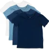 4-Pack Organic Cotton Short Sleeve T-Shirts