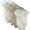 5-Pack Organic Cotton Short Sleeve Bodysuits