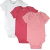 3-Pack Organic Cotton Short Sleeve Bodysuits