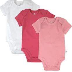 3-Pack Organic Cotton Short Sleeve Bodysuits