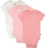 3-Pack Organic Cotton Short Sleeve Bodysuits