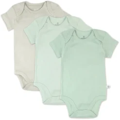 3-Pack Organic Cotton Short Sleeve Bodysuits