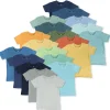 20-Pack Organic Cotton Short Sleeve T-Shirts Bundle