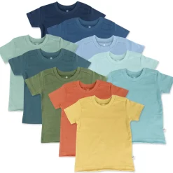 10-Pack Organic Cotton Short Sleeve T-Shirts