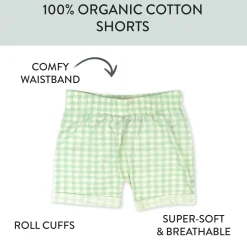 2-Pack Organic Cotton Short Set