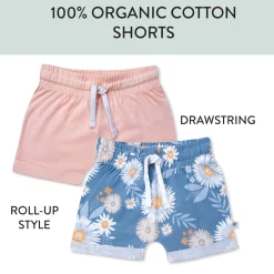 2-Pack Organic Cotton Short Set