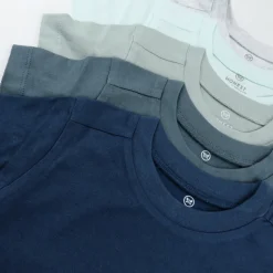 5-Pack Organic Cotton Short Sleeve T-Shirts