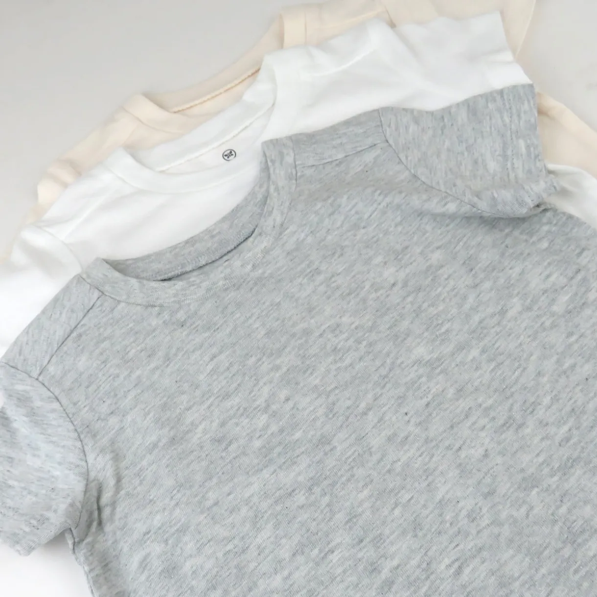 3-Pack Organic Cotton Short Sleeve T-Shirts