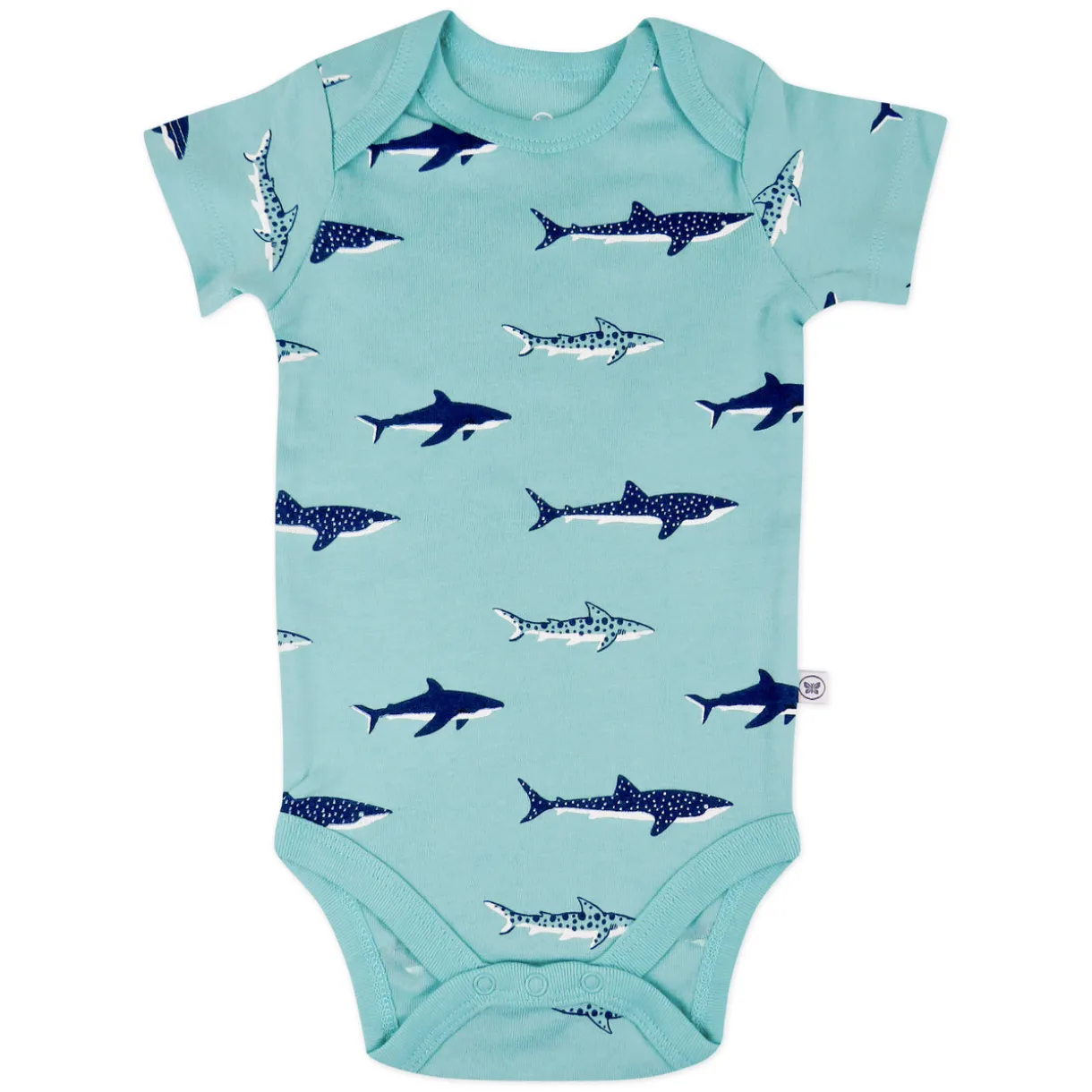5-Pack Organic Cotton Short Sleeve Bodysuits