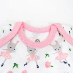 5-Pack Organic Cotton Short Sleeve Bodysuits
