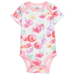 5-Pack Organic Cotton Short Sleeve Bodysuits