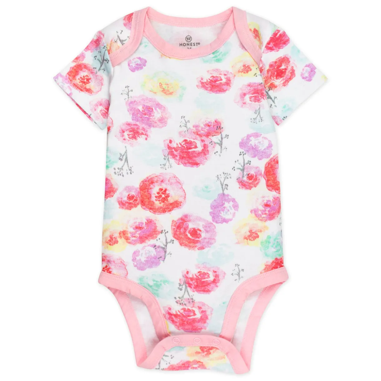 5-Pack Organic Cotton Short Sleeve Bodysuits