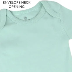 5-Pack Organic Cotton Short Sleeve Bodysuits