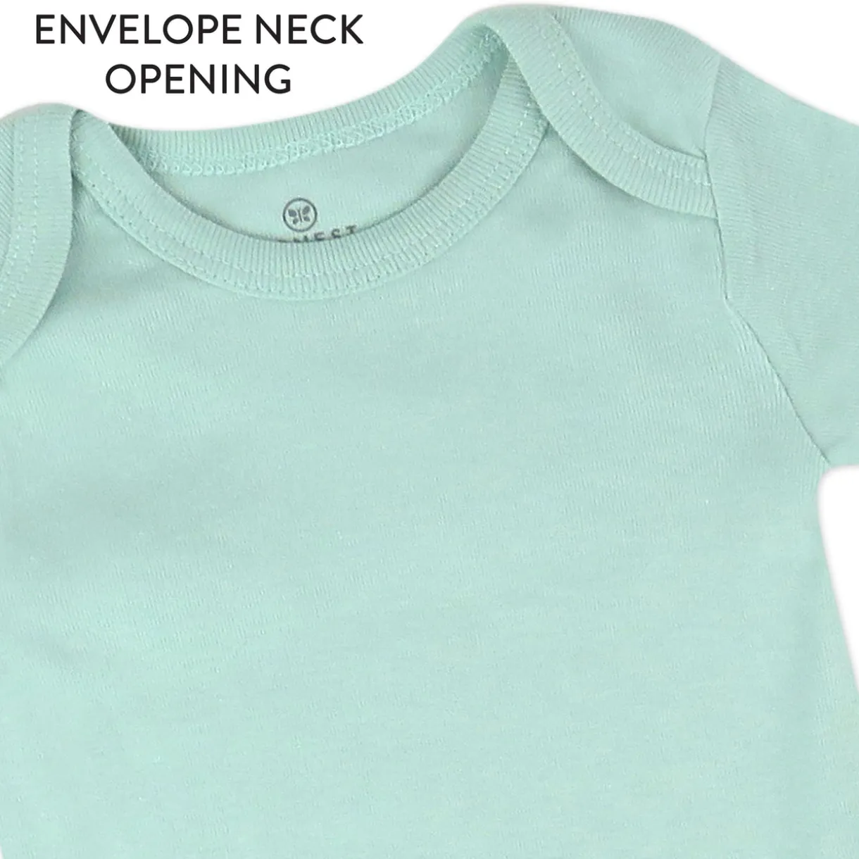 5-Pack Organic Cotton Short Sleeve Bodysuits