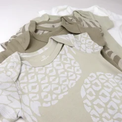 5-Pack Organic Cotton Short Sleeve Bodysuits