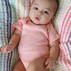 3-Pack Organic Cotton Short Sleeve Bodysuits