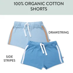2-Pack Organic Cotton Short Set