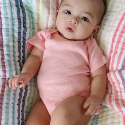 5-Pack Organic Cotton Short Sleeve Bodysuits