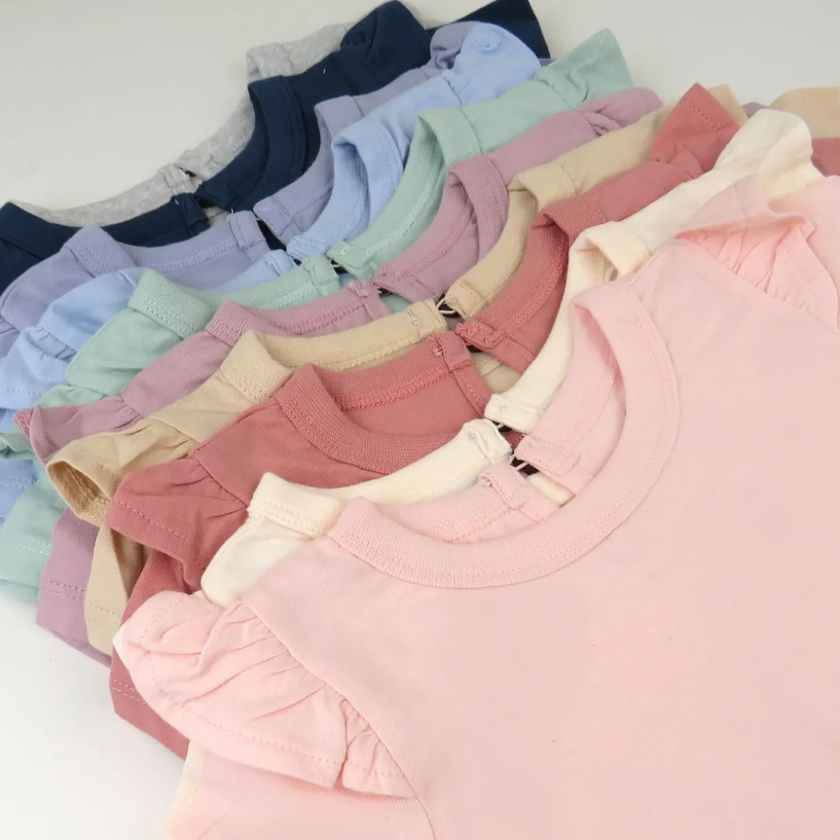 10-Pack Organic Cotton Short Sleeve T-Shirts
