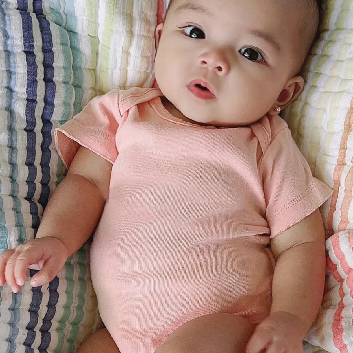 10-Pack Organic Cotton Short Sleeve Bodysuits