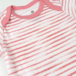 3-Pack Organic Cotton Short Sleeve Bodysuits