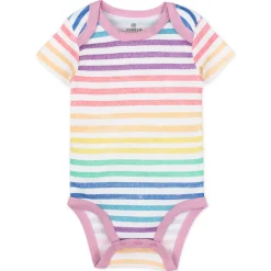 5-Pack Organic Cotton Short Sleeve Bodysuits