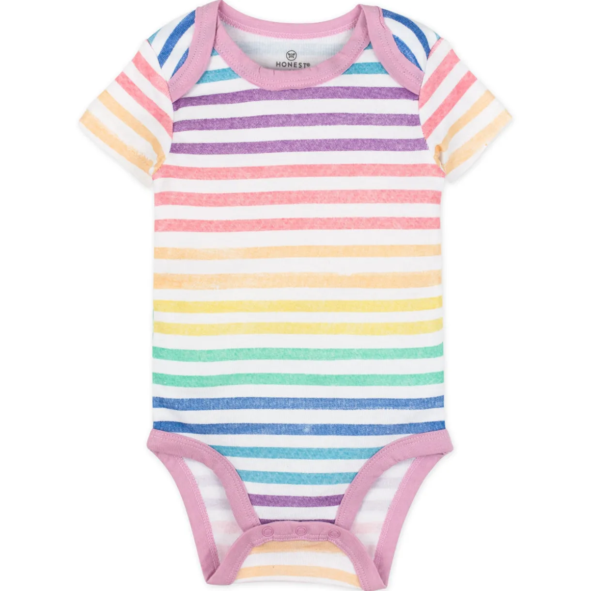 5-Pack Organic Cotton Short Sleeve Bodysuits