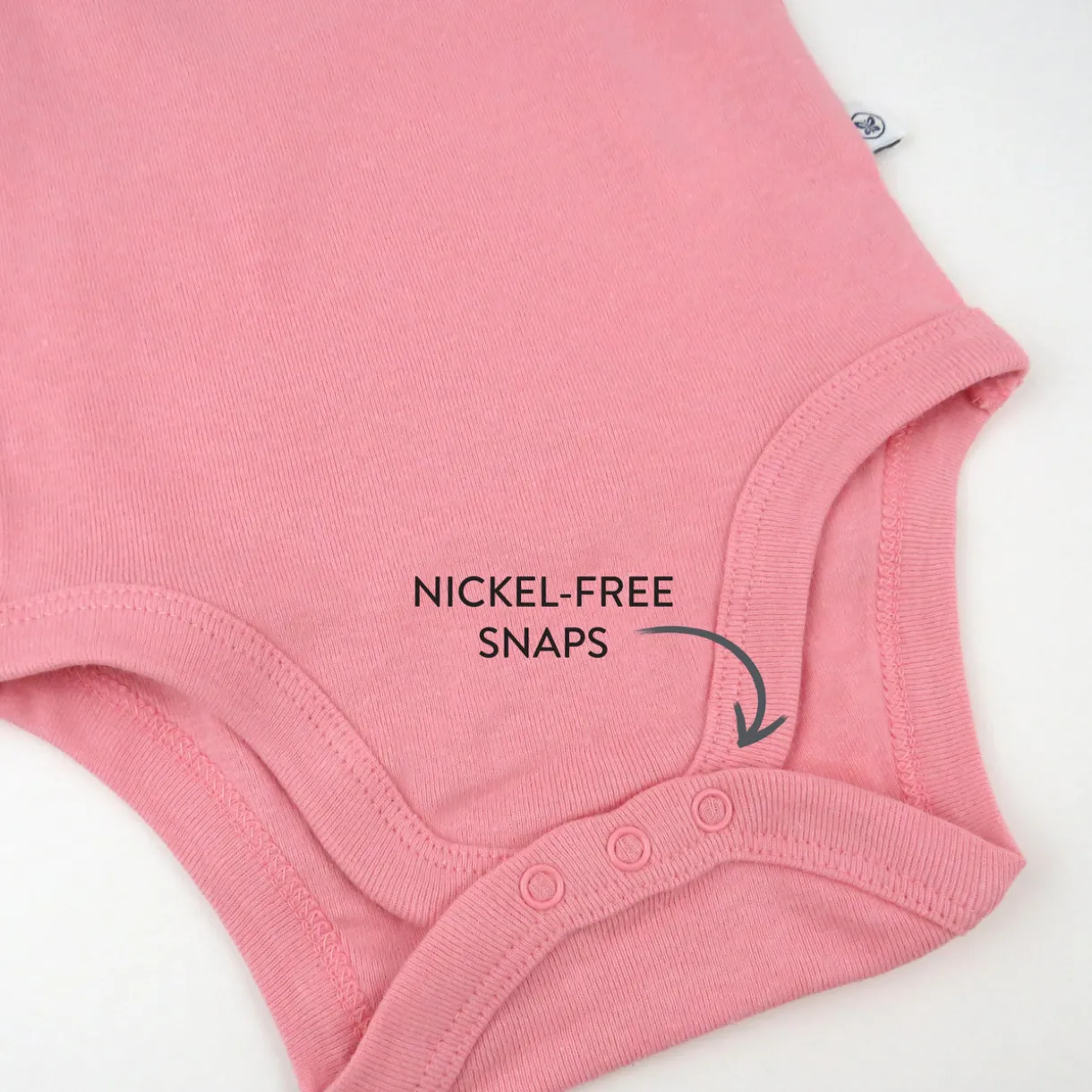 5-Pack Organic Cotton Short Sleeve Bodysuits