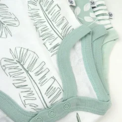 3-Pack Organic Cotton Short Sleeve Bodysuits