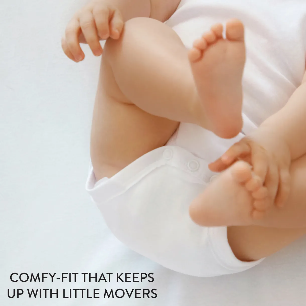 6-Pack Organic Cotton Short Sleeve Bodysuits