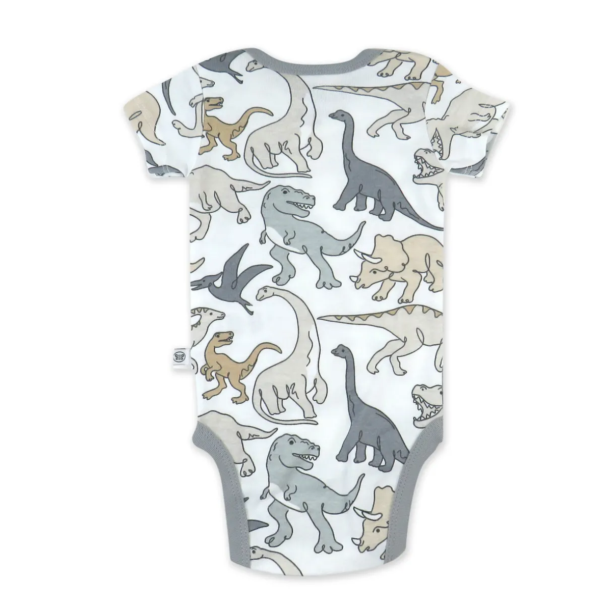 3-Pack Organic Cotton Short Sleeve Bodysuits