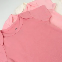 3-Pack Organic Cotton Short Sleeve Bodysuits