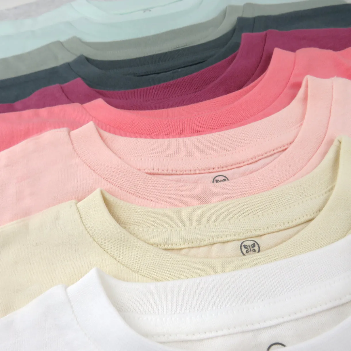 10-Pack Organic Cotton Short Sleeve T-Shirts