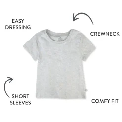 3-Pack Organic Cotton Short Sleeve T-Shirts