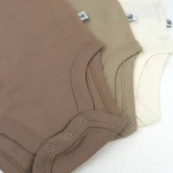3-Pack Organic Cotton Short Sleeve Bodysuits