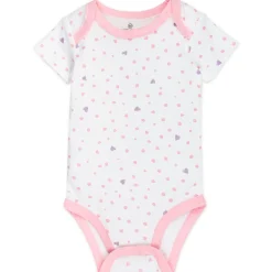5-Pack Organic Cotton Short Sleeve Bodysuits